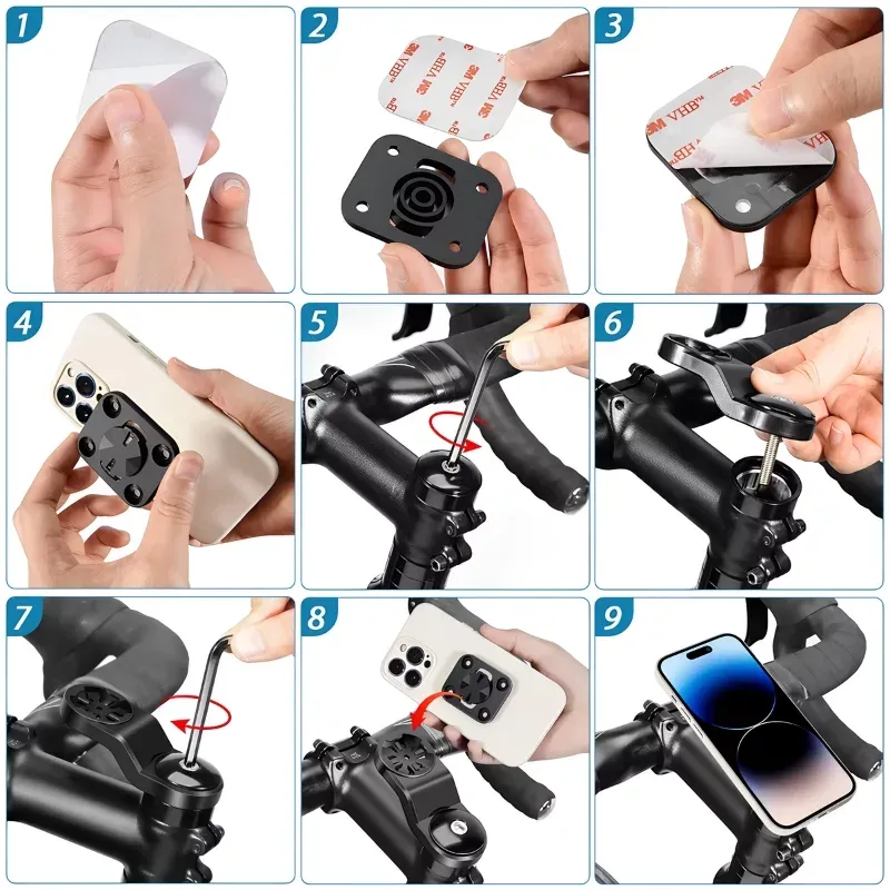 Fahrrad-Handyhalter Lenkerhalterung – Bild 5