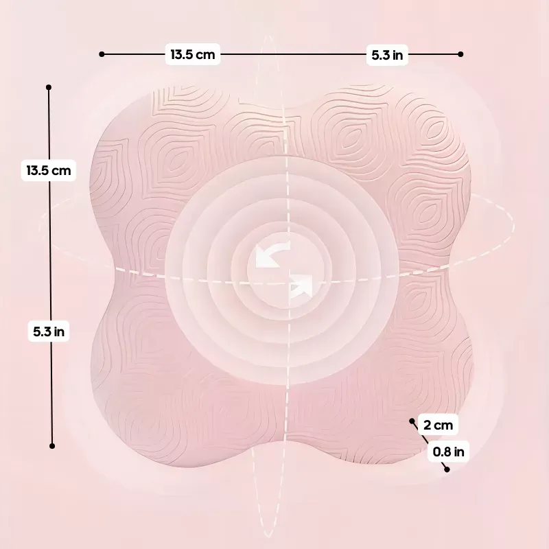 Rutschfestes Yoga-Kniekissen – Bild 2