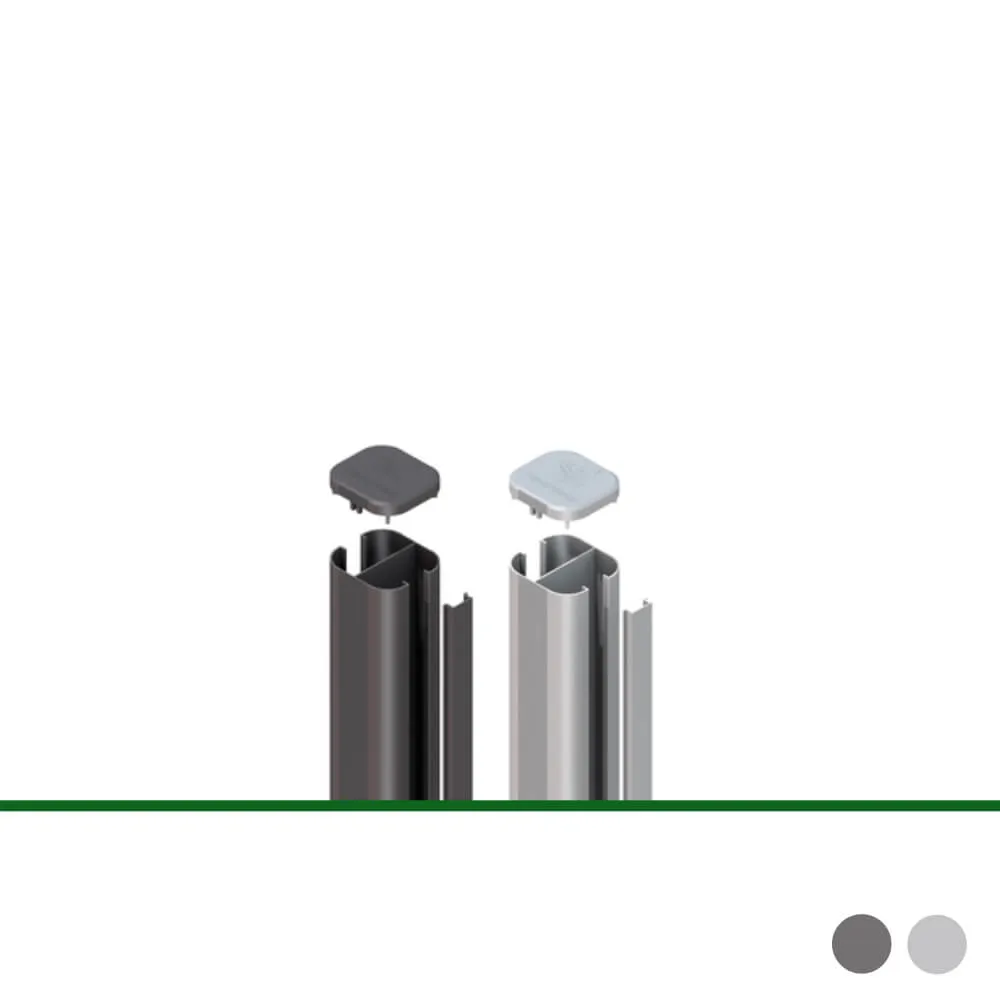 Basis-Einschubpfosten zum Einbetonieren, für System Zaunfelder
