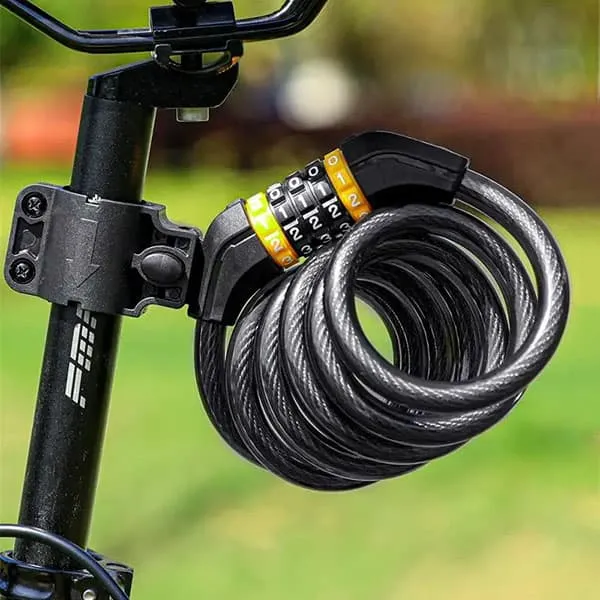 Fahrrad-Kabelschloss Anti-Diebstahl-Passwortschloss – Bild 2