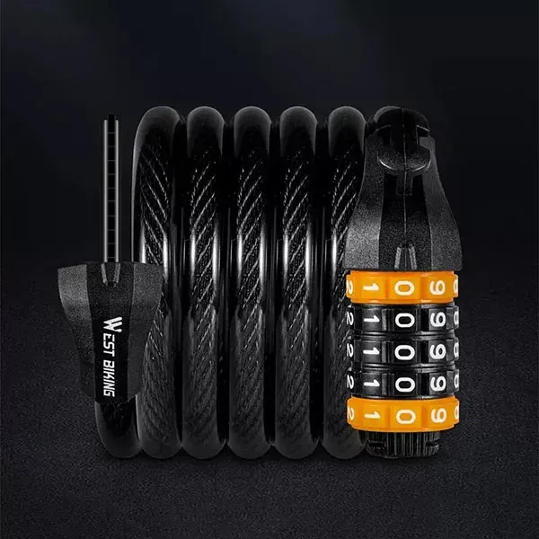 Fahrrad-Kabelschloss Anti-Diebstahl-Passwortschloss – Bild 4