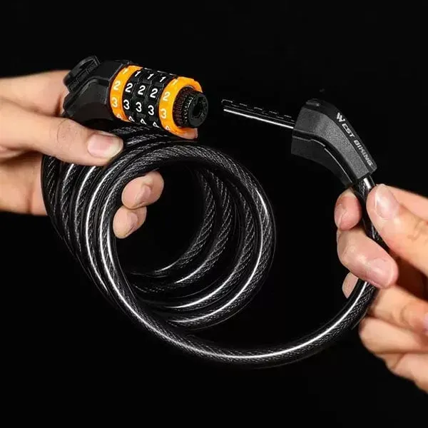 Fahrrad-Kabelschloss Anti-Diebstahl-Passwortschloss – Bild 5