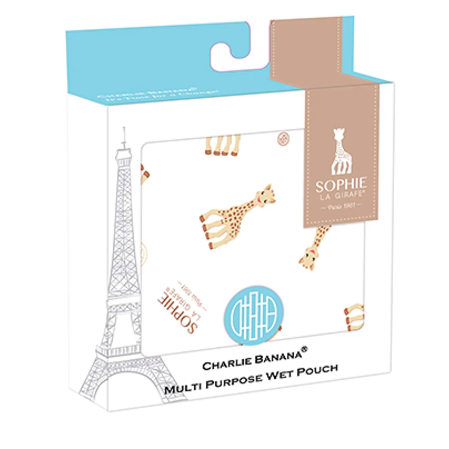 Charlie Banana Nassbeutel Sophie La Girafe – Bild 2