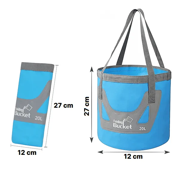 Zusammenklappbarer Wassereimer Für Camping – Bild 4