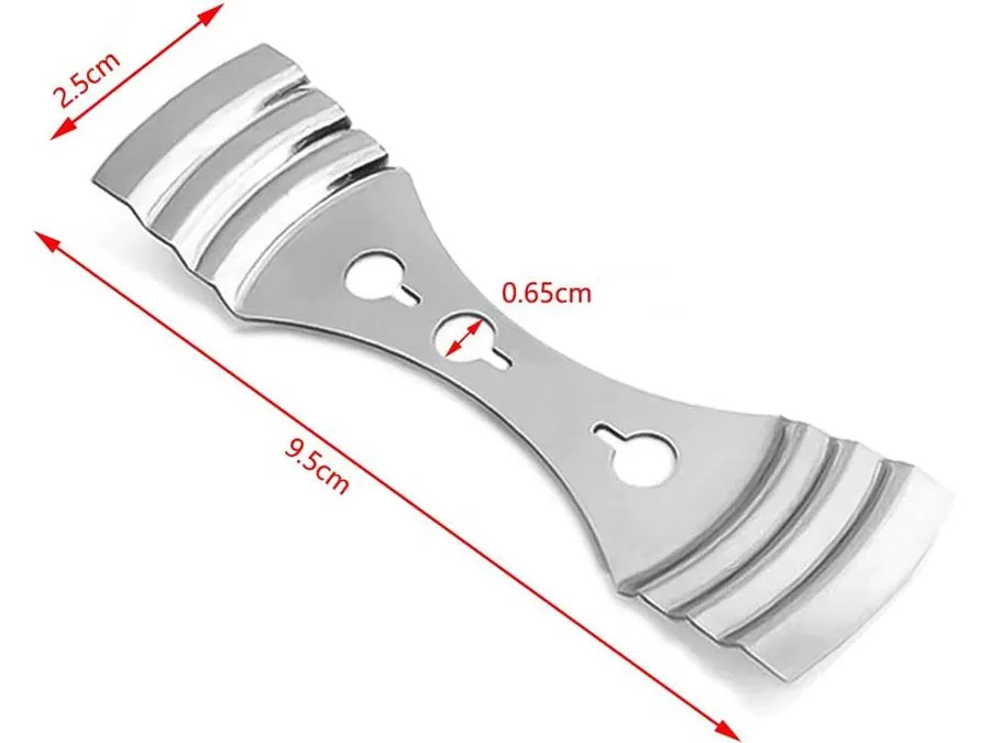 Dochthalter aus Metall, Zentrierwerkzeug für die Kerzenherstellung – Bild 4