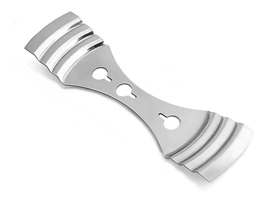 Dochthalter aus Metall, Zentrierwerkzeug für die Kerzenherstellung