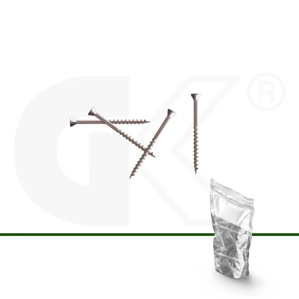 Gartenholz Senkkopf-Schrauben Edelstahl V2A, mit Cutspitze