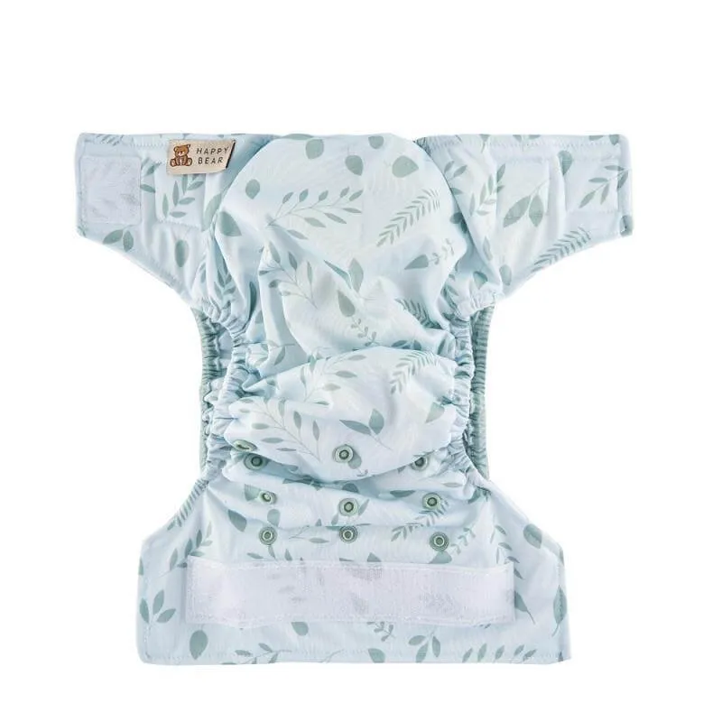 HappyBear All-In-One AIO Stoffwindel von 4 – 15 kg mit Klettverschluss – Bild 2