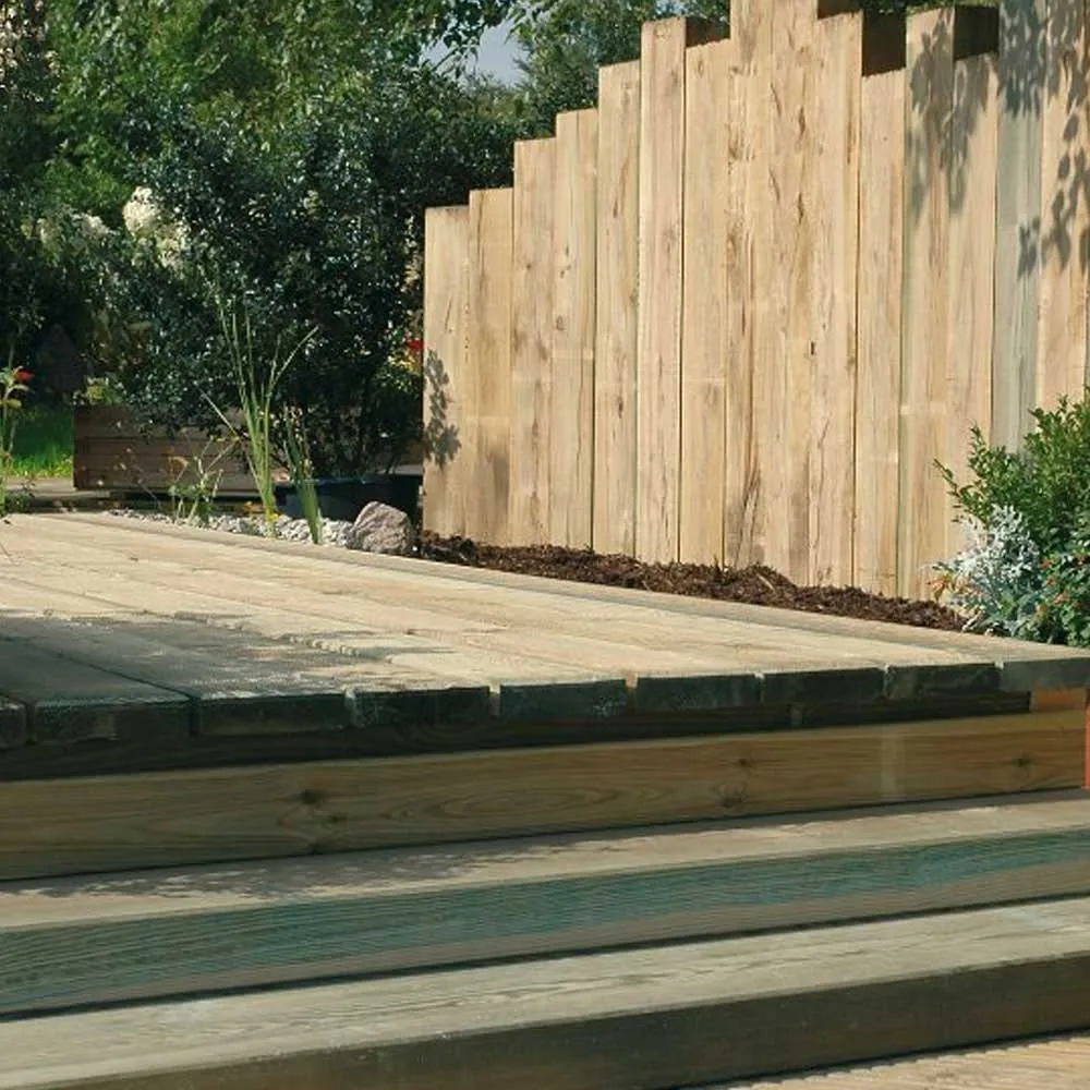 Gartenbauschwellen, Kiefer KDI gehobelt – Bild 2