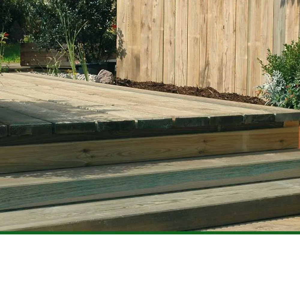 Gartenbauschwellen, Kiefer KDI gehobelt