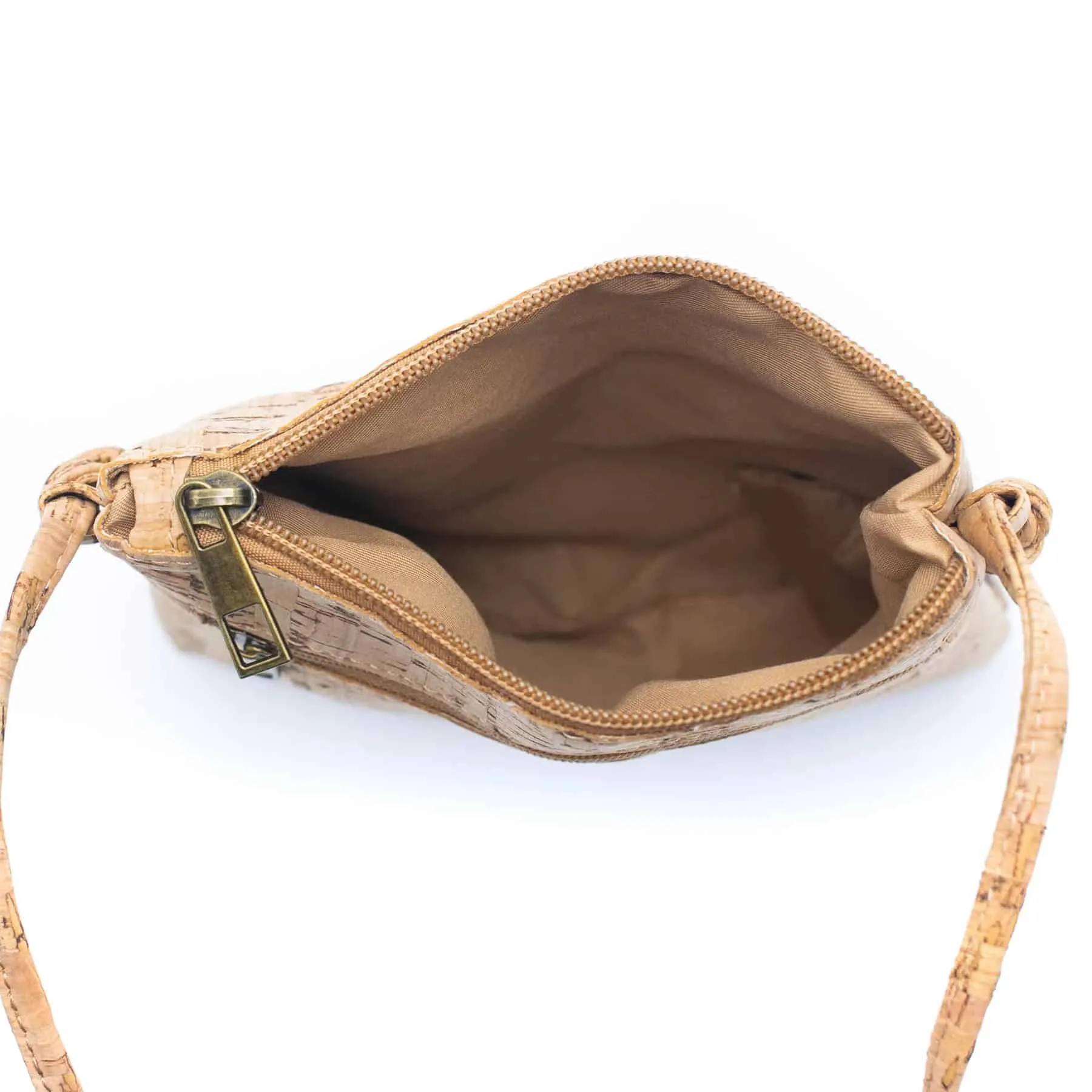 Kork Handtasche Melissa Crossbody 14,5 x 22 x 1 cm vegan und nachhaltig Wiladu – Bild 2