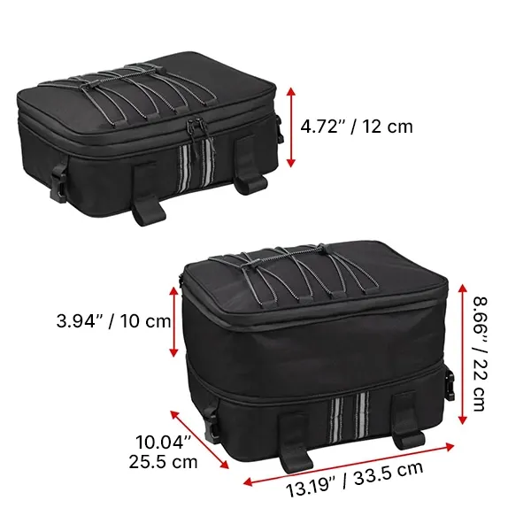 Motorradgepäck Hecktasche – Bild 7