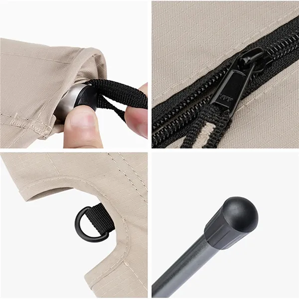 Faltbares Campingbett für den Außenbereich Schlafbett – Bild 4