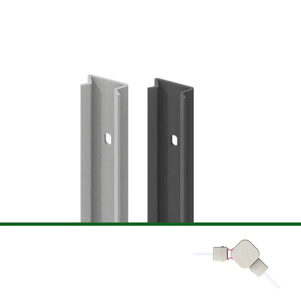 Pfosten-Adapter 135°/ 45°, für Ecklösungen