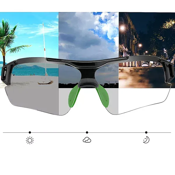 Photochrome Radfahrerbrille – Bild 4