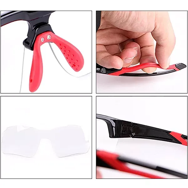 Photochrome Radfahrerbrille – Bild 6