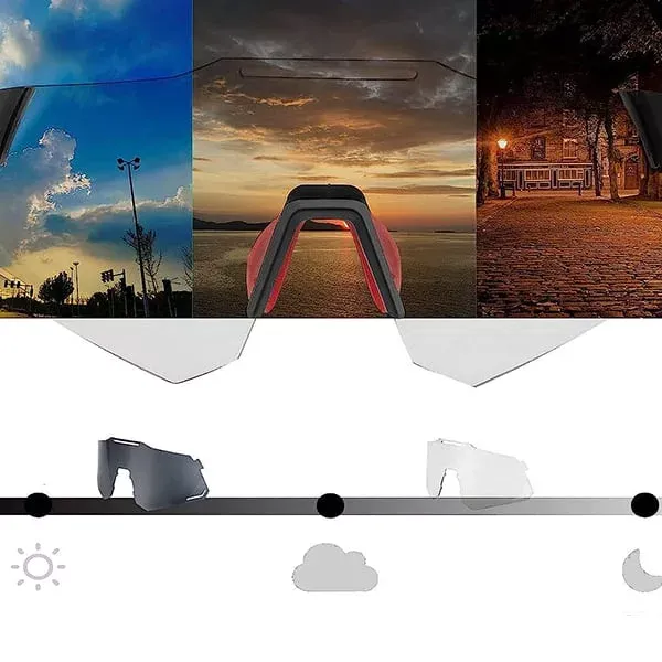 Photochrome Fahrradbrille MTB-Brille Fahrradbrille – Bild 4