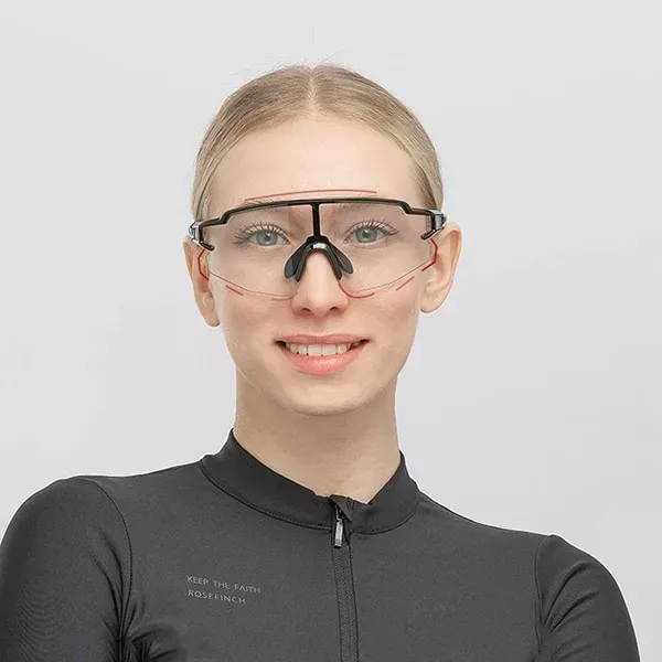 Photochrome Fahrradbrille MTB-Brille Schutzbrille