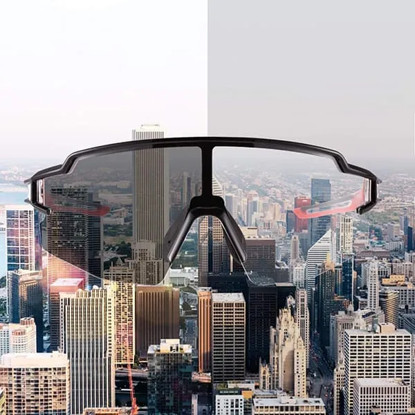 Photochrome Fahrradbrille MTB-Brille Schutzbrille – Bild 4