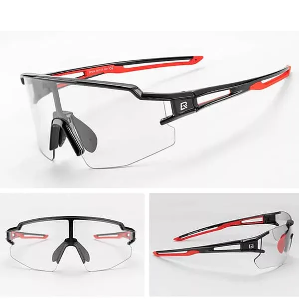 Photochrome Fahrradbrille MTB-Brille Schutzbrille – Bild 5