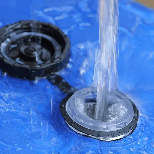 Tragbare Solarduschtasche für Camping – Bild 5