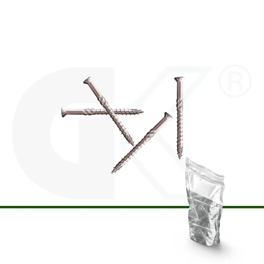 Terrassofix Terrassenbau-Schrauben Edelstahl V2A, mit Cutspitze