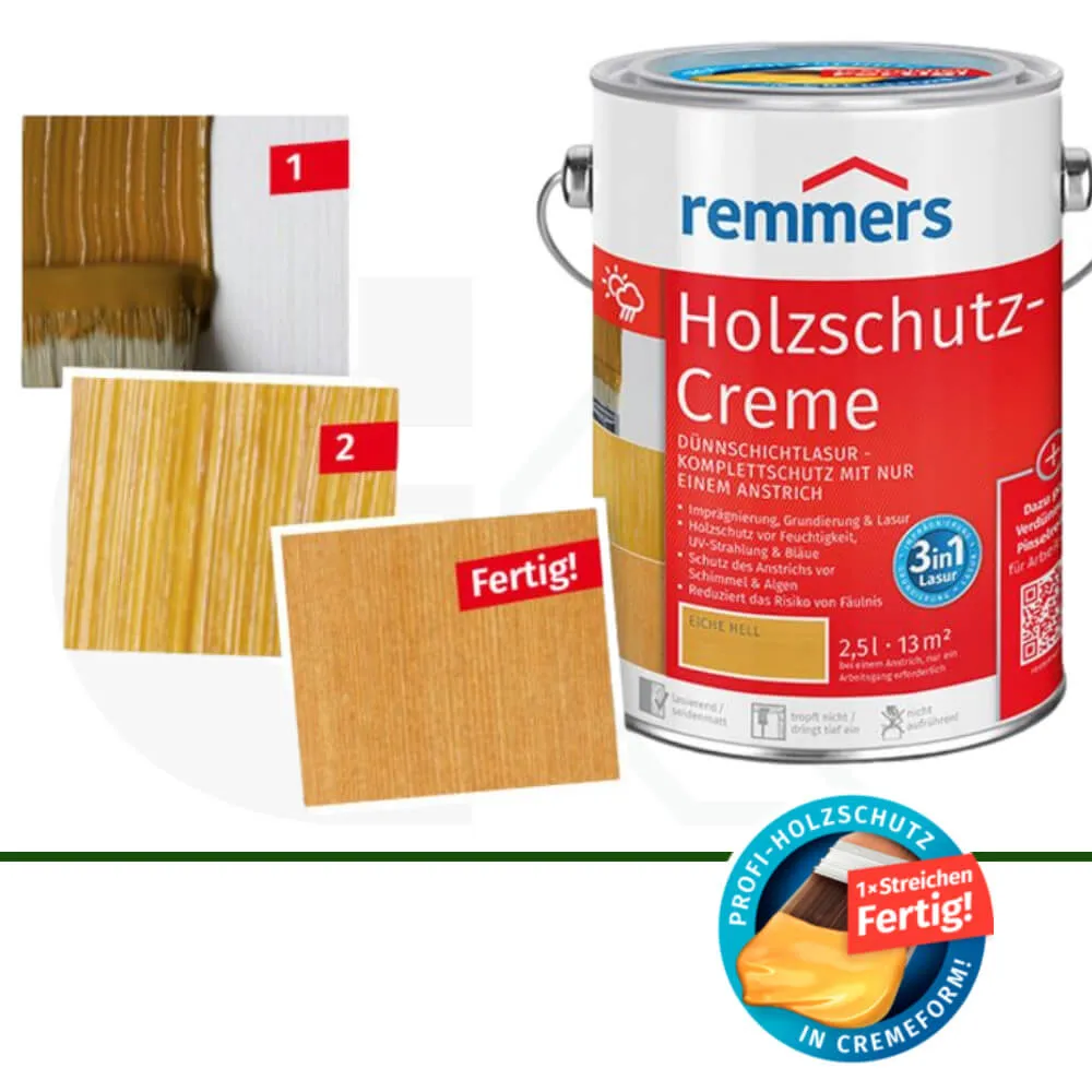 Remmers Holzschutz-Creme, 0,75 Ltr. Gebinde – Bild 3