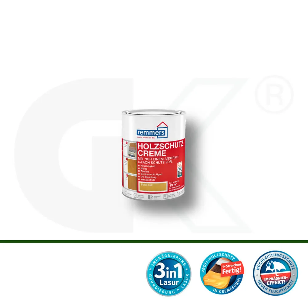 Remmers Holzschutz-Creme, 0,75 Ltr. Gebinde