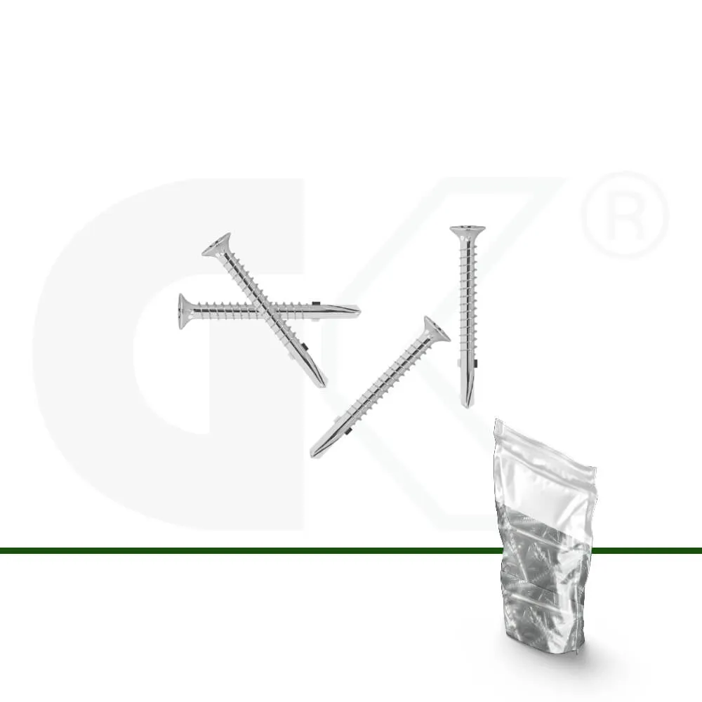 Rhombus Profilholz-Schrauben Edelstahl V2A, mit Bohrspitze