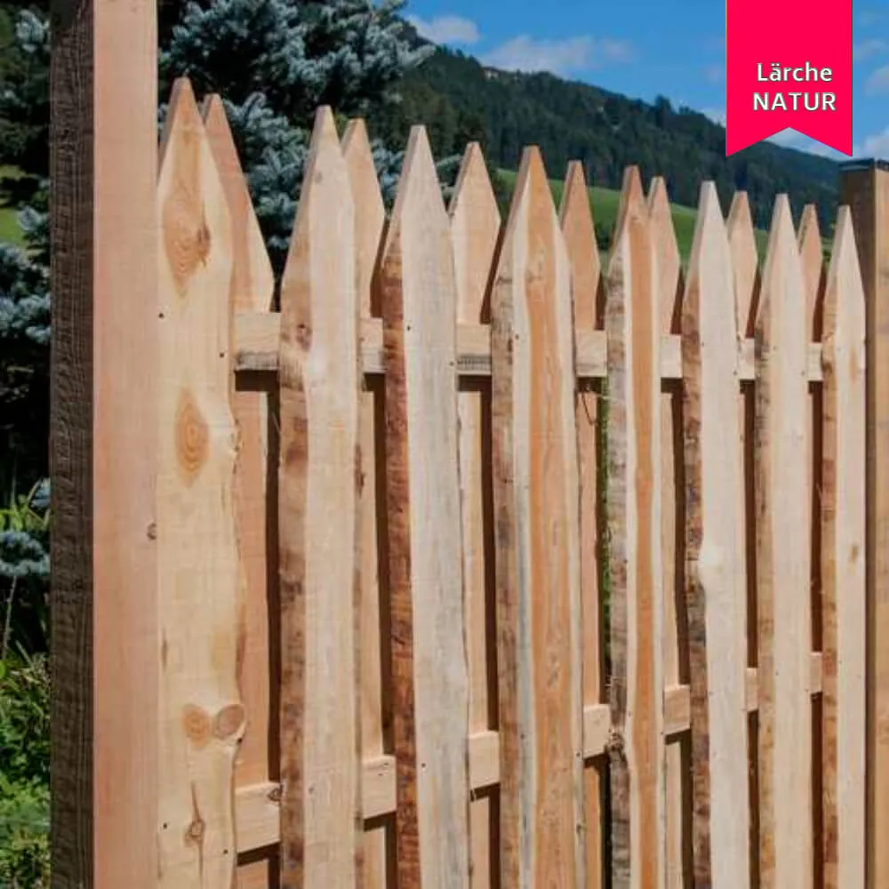 Schwartenzaun Country mit Spitze, Hochgebirgslärche – Bild 4