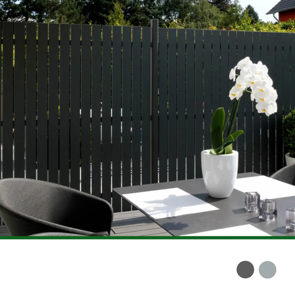 SQUADRA Sichtschutz, Aluminium – Bild 5