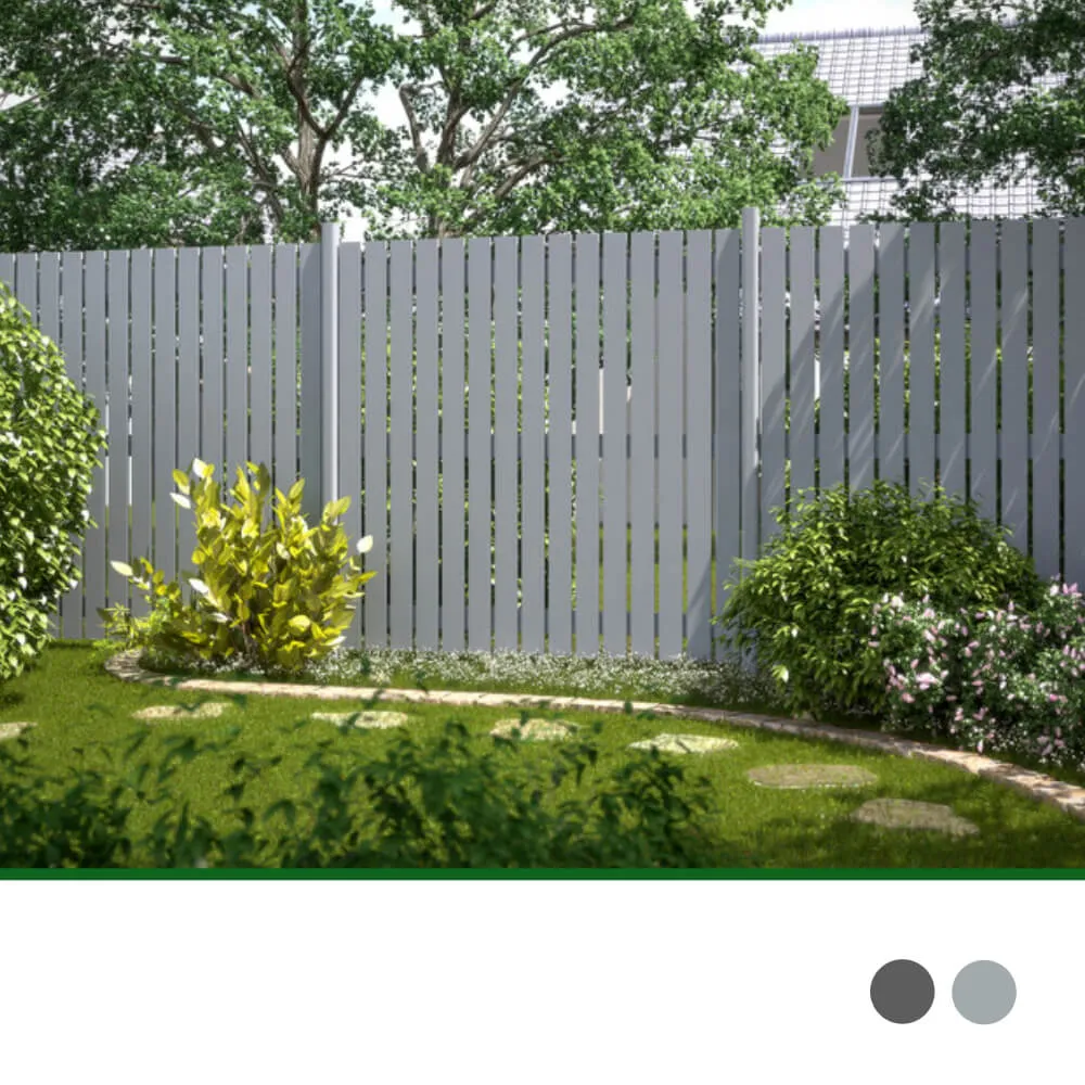 SQUADRA Sichtschutz, Aluminium – Bild 3