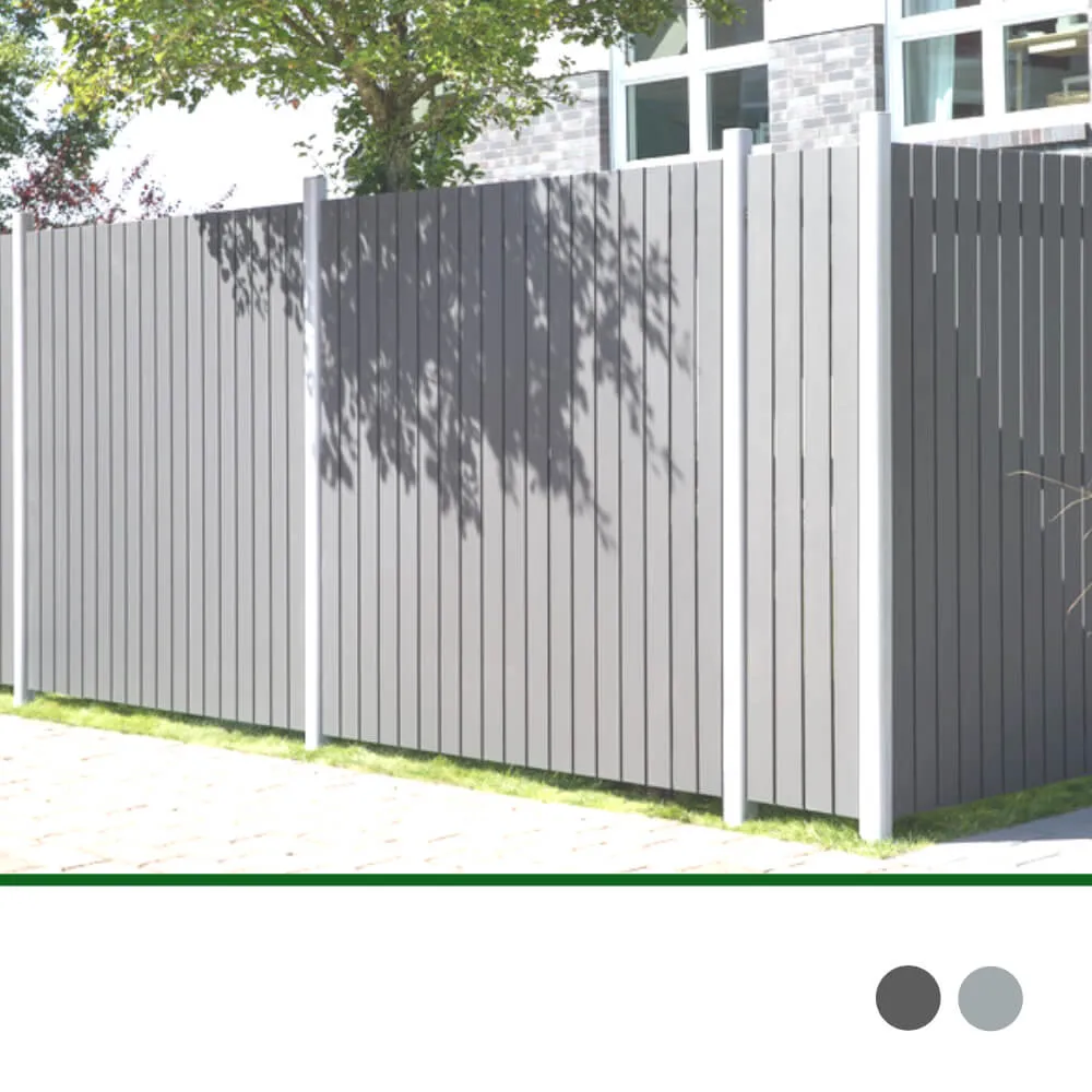 SQUADRA Sichtschutz, Aluminium