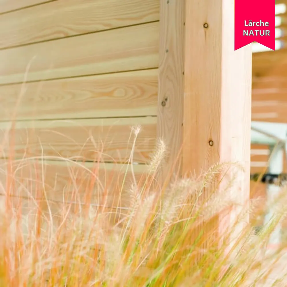 Sichtschutzelement Cubus, Hochgebirgslärche – Bild 8