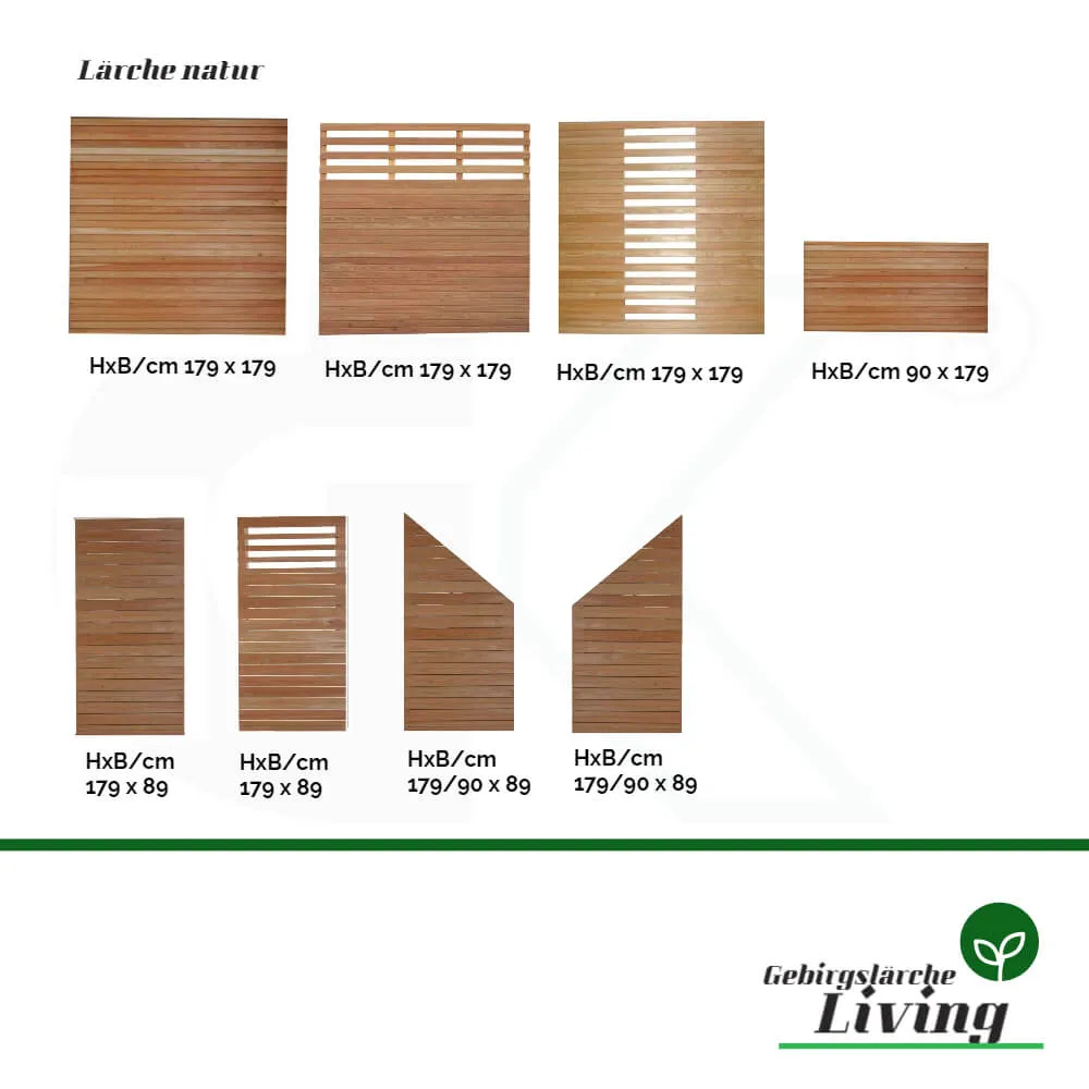 Rhombus-Element Living, Hochgebirgslärche – Bild 2