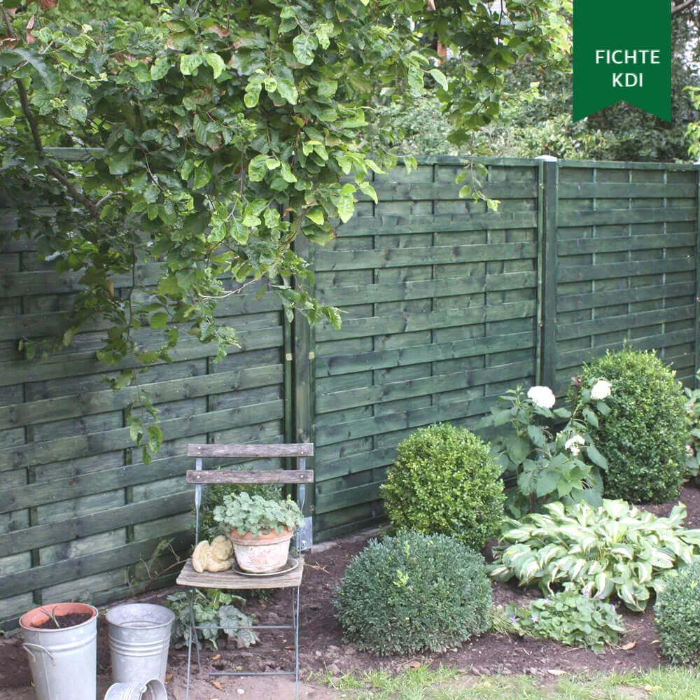 Sichtschutzzaun Madras, Fichte KDI – Bild 6