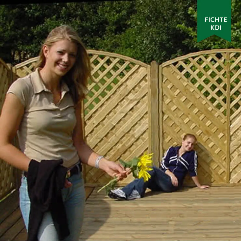Sichtschutzzaun Sontegro, Fichte KDI – Bild 4