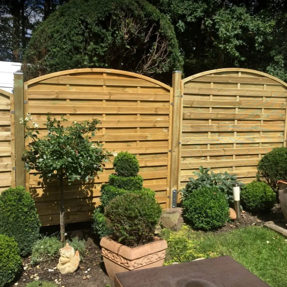 Sichtschutzzaun Monegro, Fichte KDI – Bild 5