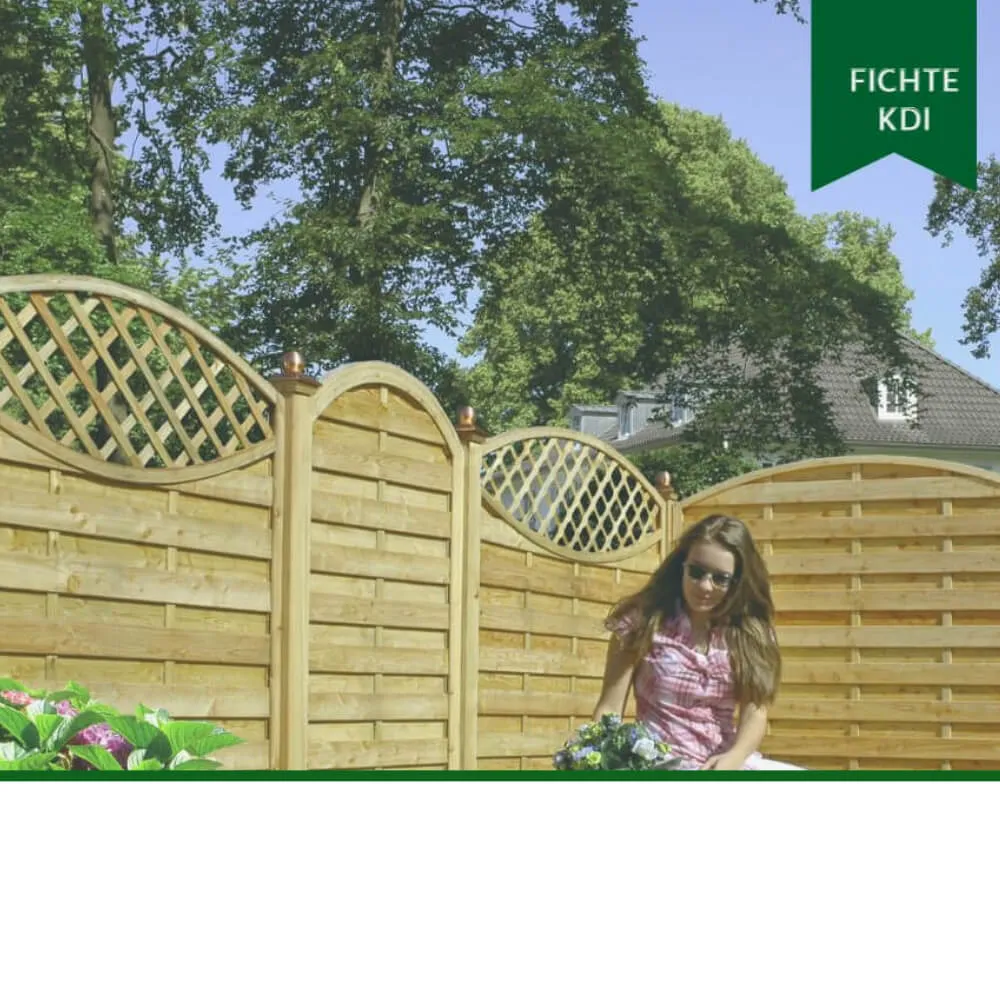 Sichtschutzzaun Monegro, Fichte KDI