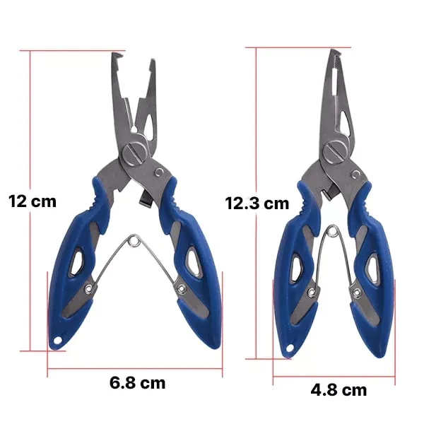 Multifunktionale Angelzange aus Edelstahl – Bild 6