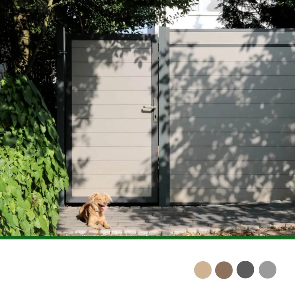 Zaunelement Moderna, SYSTEM WPC Classic – Bild 7