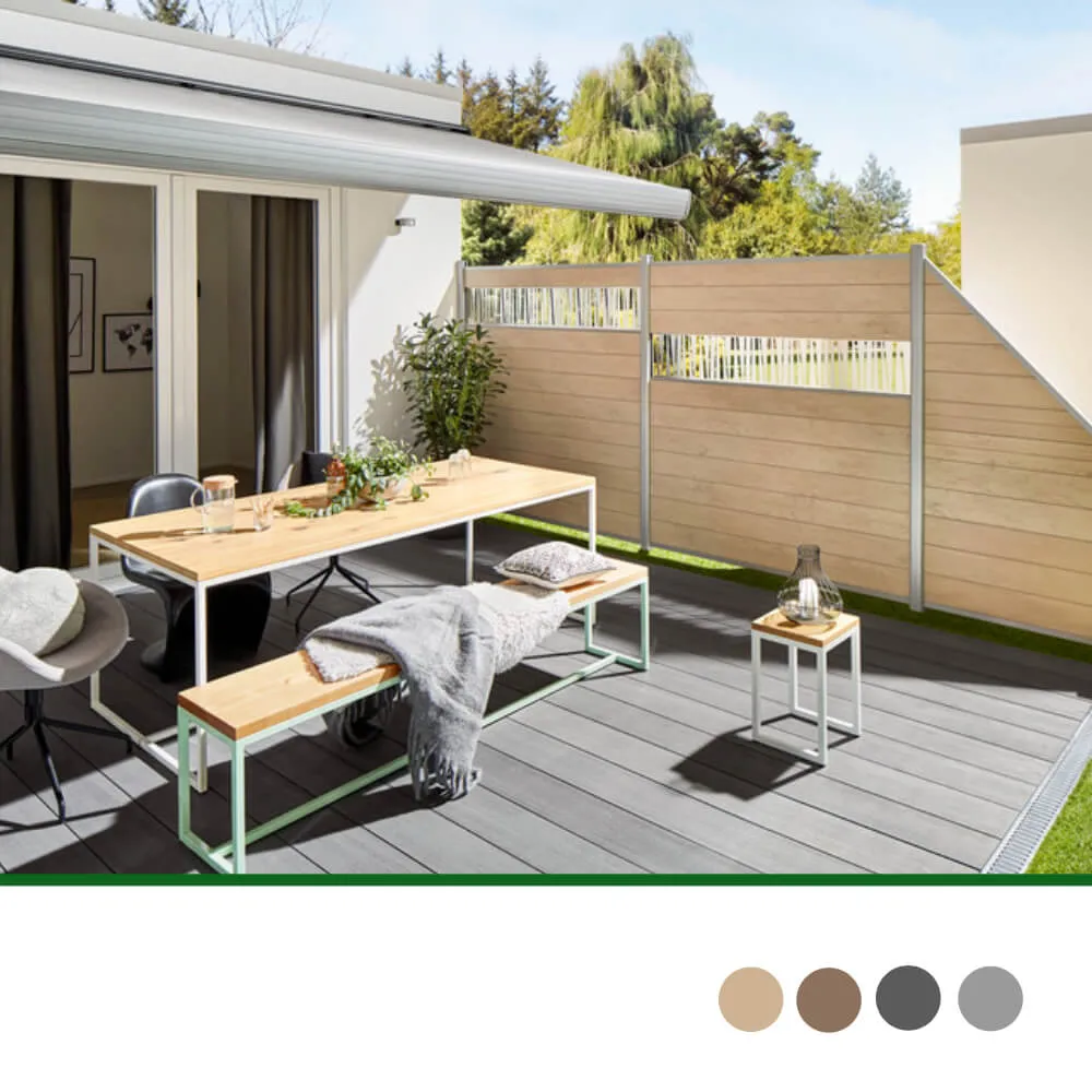 Zaunelement Moderna, SYSTEM WPC Classic – Bild 3