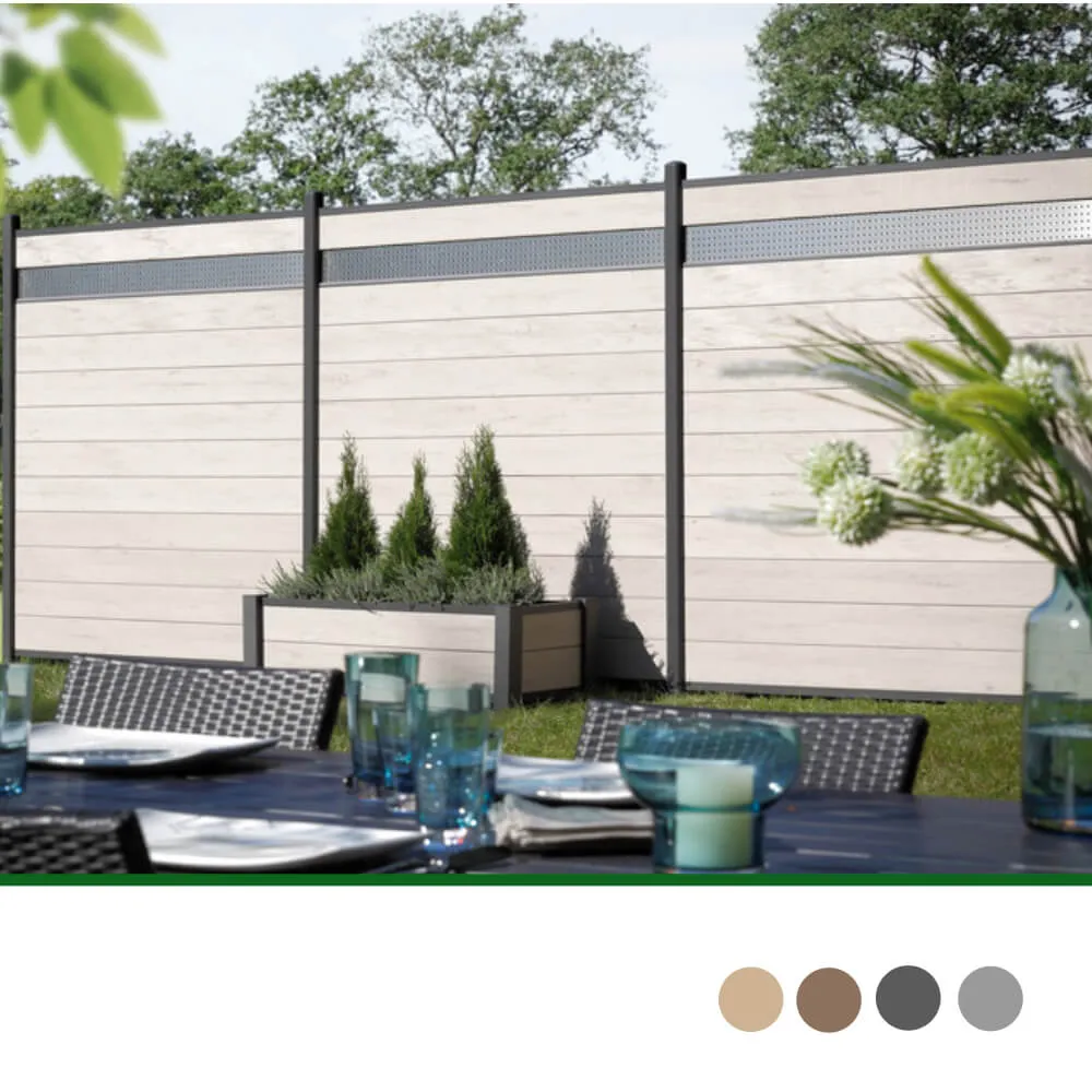 Zaunelement Moderna, SYSTEM WPC Classic – Bild 4