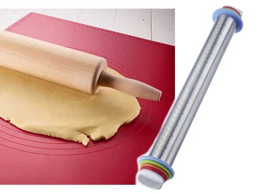 Set: Teig ausrollen leicht gemacht