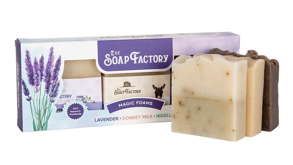 3er-Pack Seifen The Soap Factory