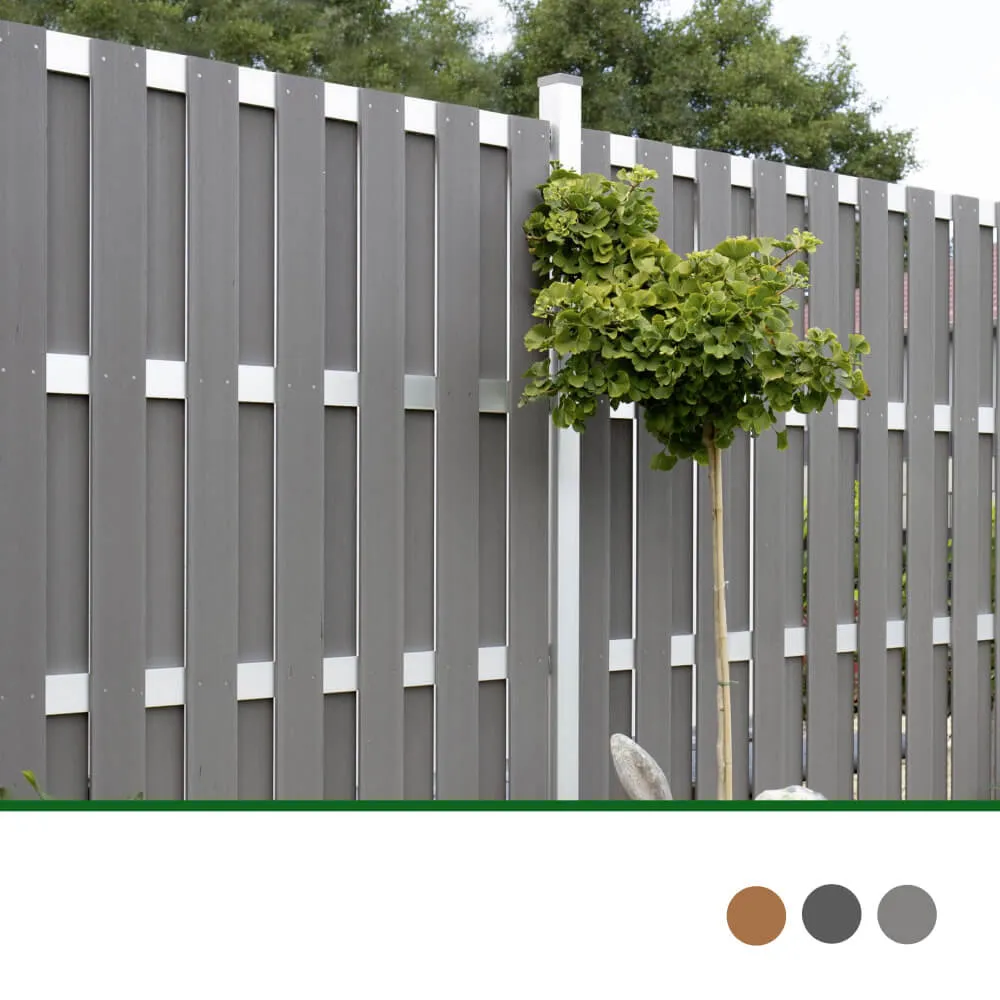 BPC Bretterzaun Neuwerk, mit Alu-Riegel