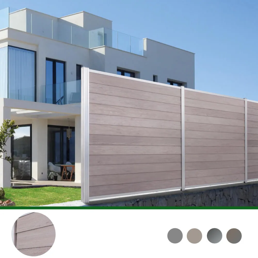 Varianta Schwedenprofil, Steckzaun WPC & BPC – Bild 3