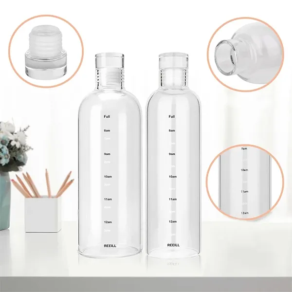 Wasserflasche mit Zeitmarker – Bild 3