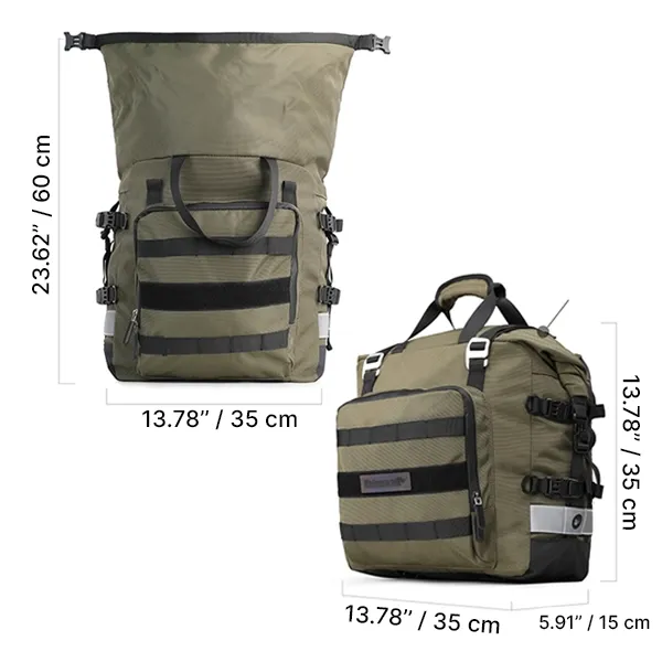 Wasserdichte Motorradsatteltasche – Bild 7