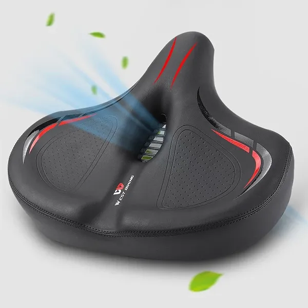 Breiter Fahrradsattel in Übergröße Fahrradsattel – Bild 4